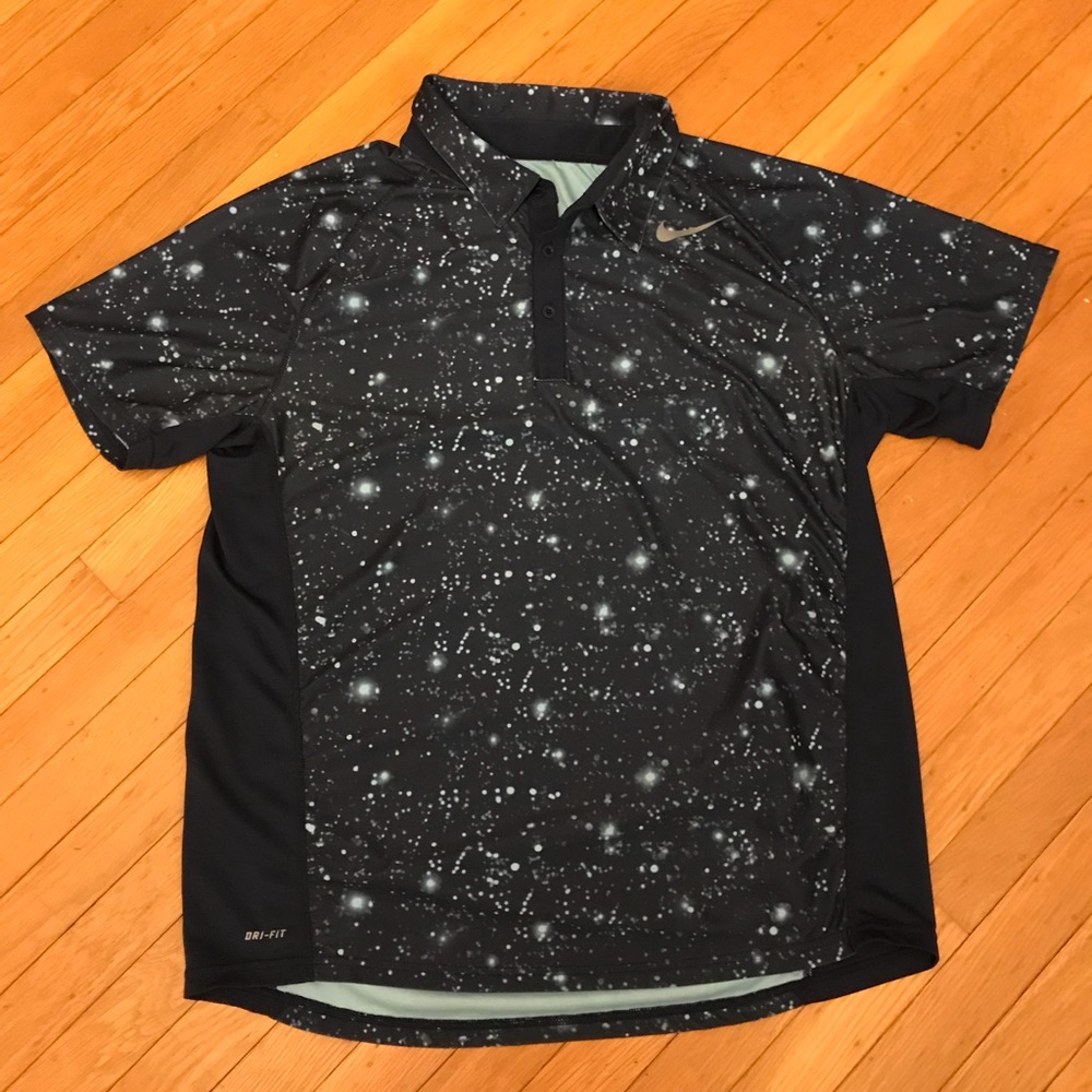 Women’s Nike Dri Fit ‘Space Theme’ Athletic Top L